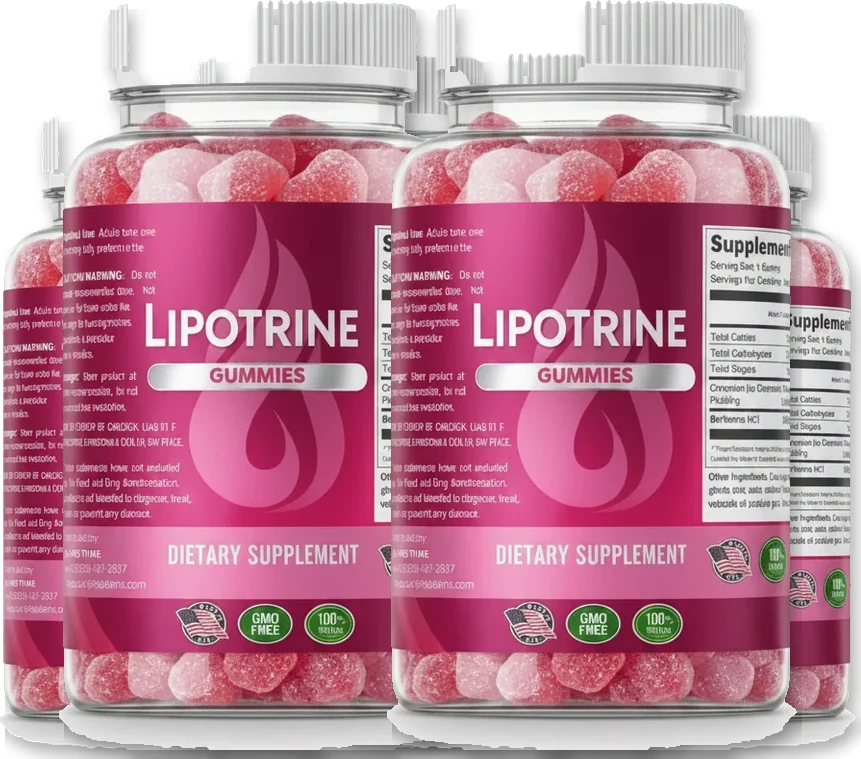 LipoTrine 6-bottle best-value weight loss gummy package